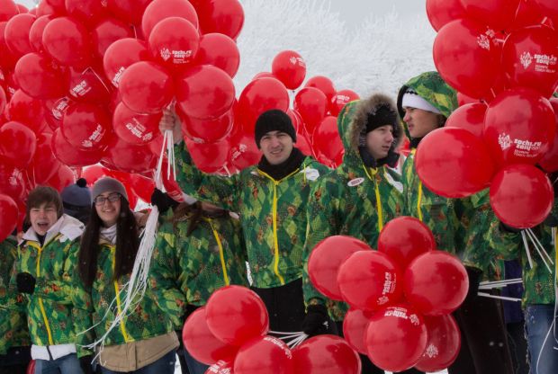 Olympic torch relay to Sochi